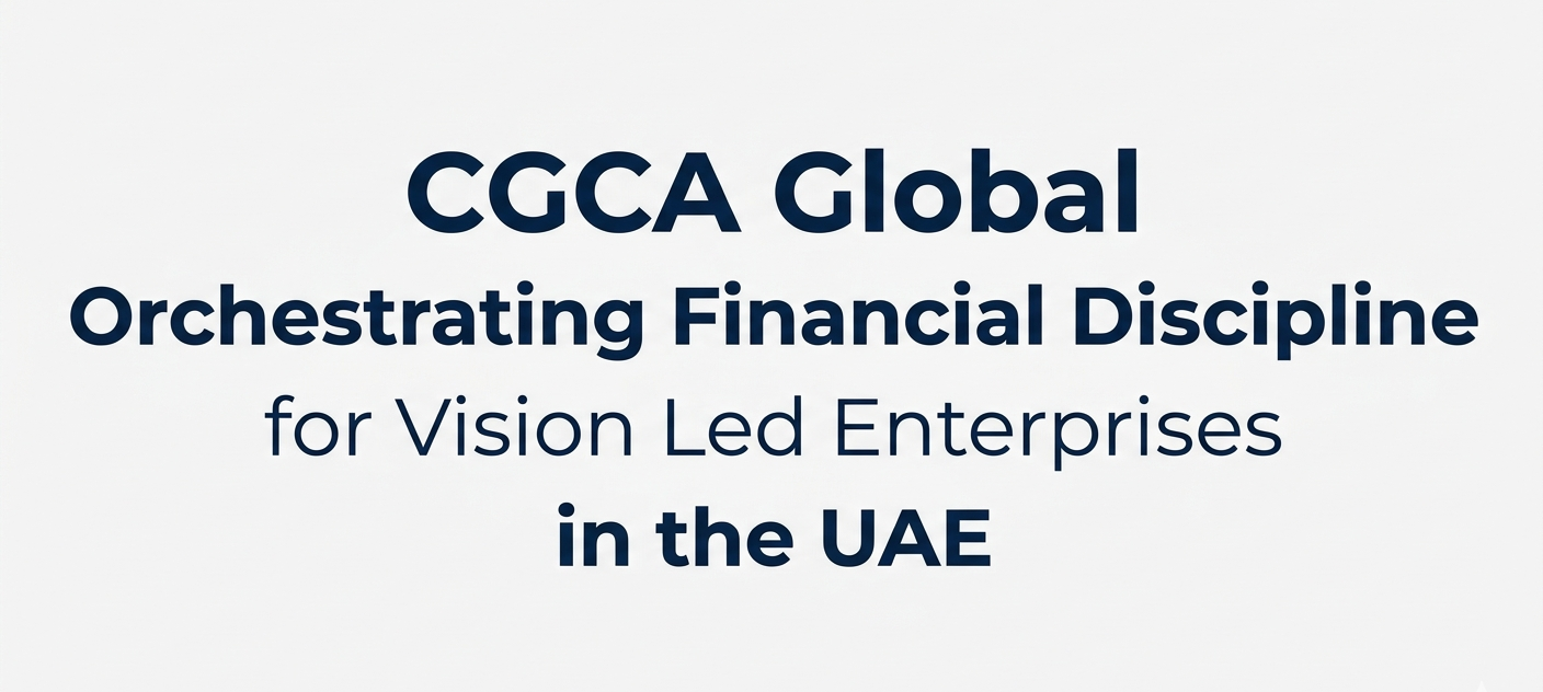 CGCA Global Orchestrating Financial Discipline for Vision Led Enterprises in the UAE