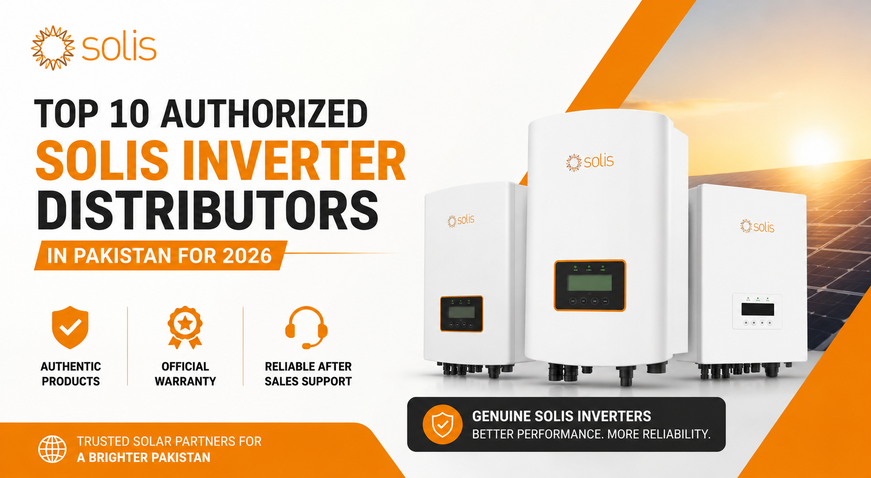 Top 10 Authorized Solis Inverter Distributors in Pakistan