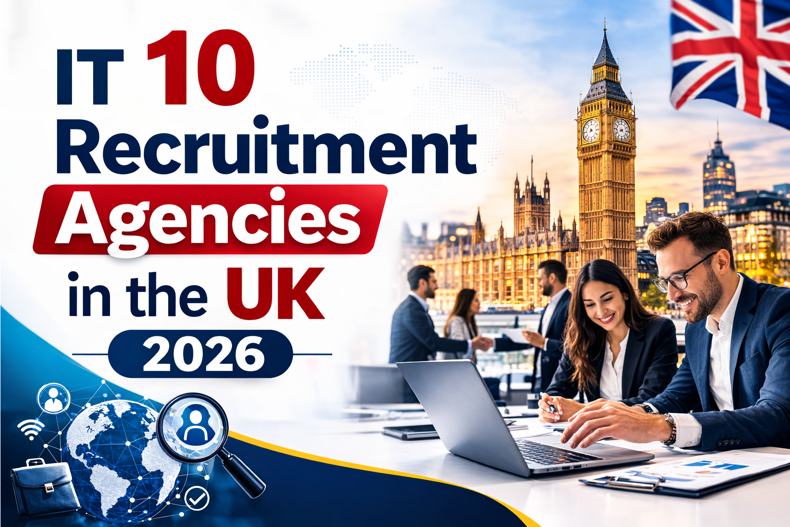 IT 10 recruitment agencies in the UK 2026