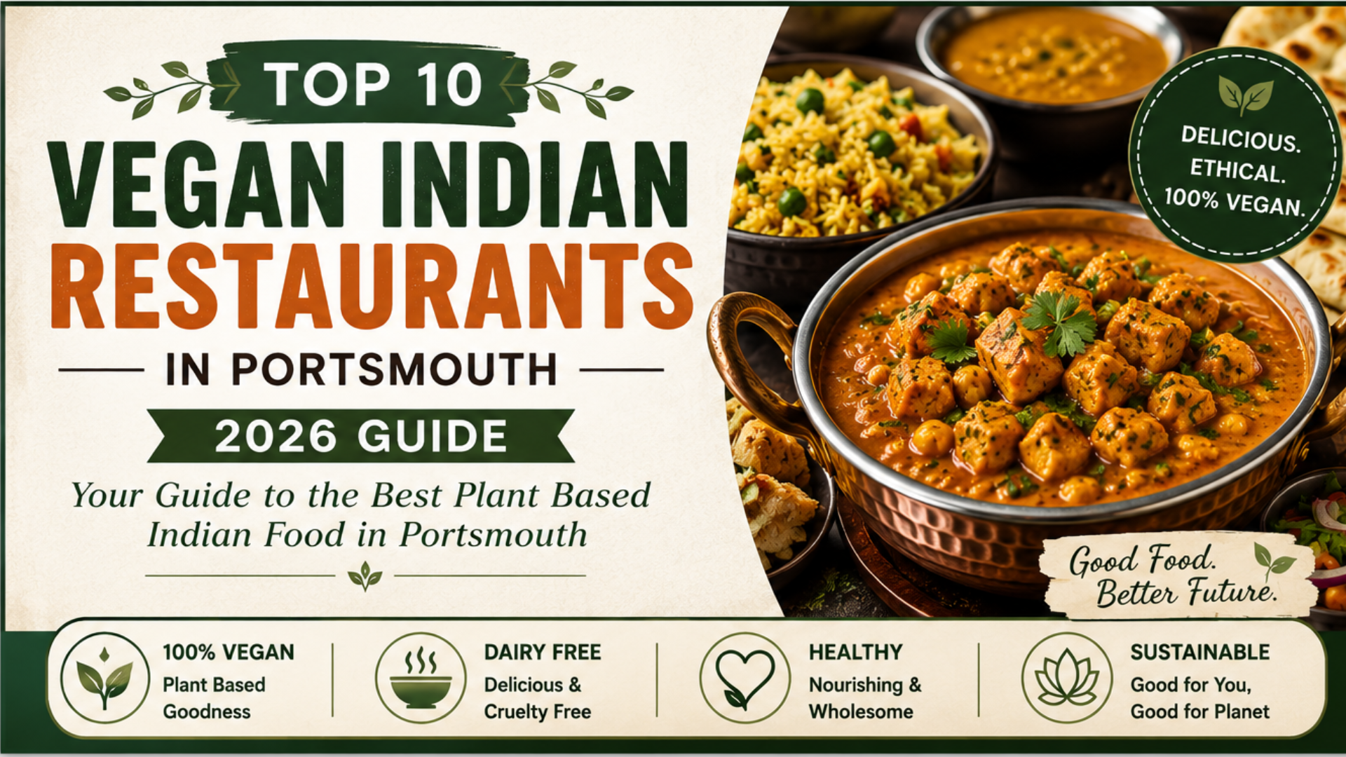 Top 10 Vegan Indian Restaurants in Portsmouth (2026 Guide)