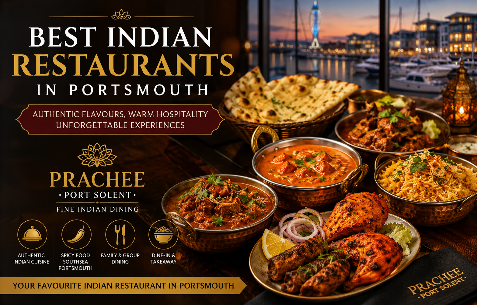 Best Indian Restaurants in Portsmouth – Where to Enjoy Authentic Indian Food in 2026