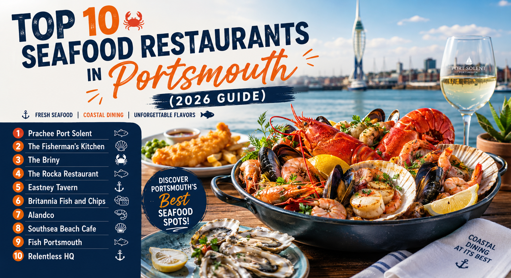 Top 10 Seafood Restaurants in Portsmouth (2026 Guide)