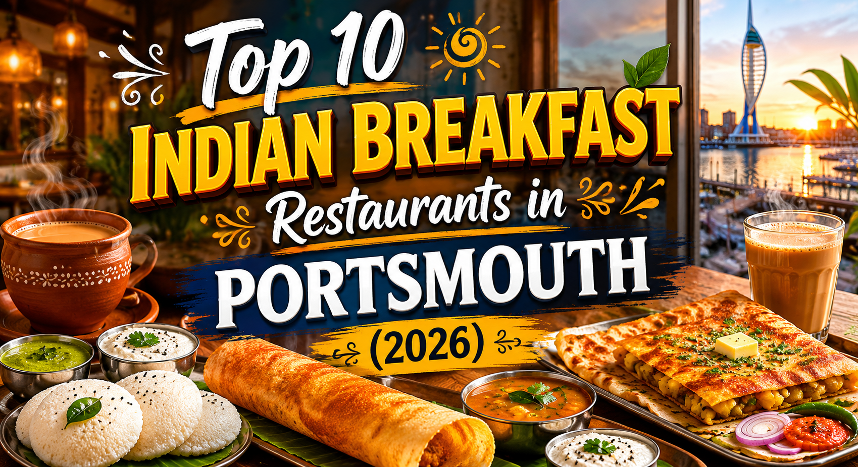 Top 10 Indian Breakfast Restaurants in Portsmouth (2026)