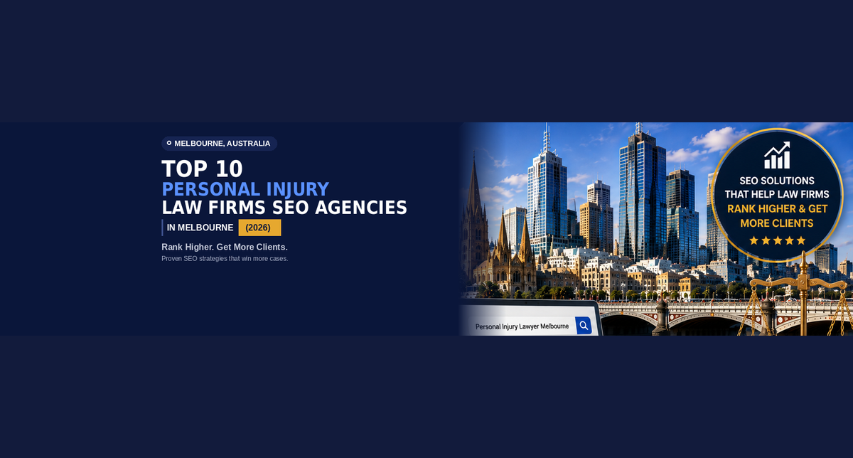 Top 10 Personal Injury Law Firms SEO Agencies in Melbourne (2026)