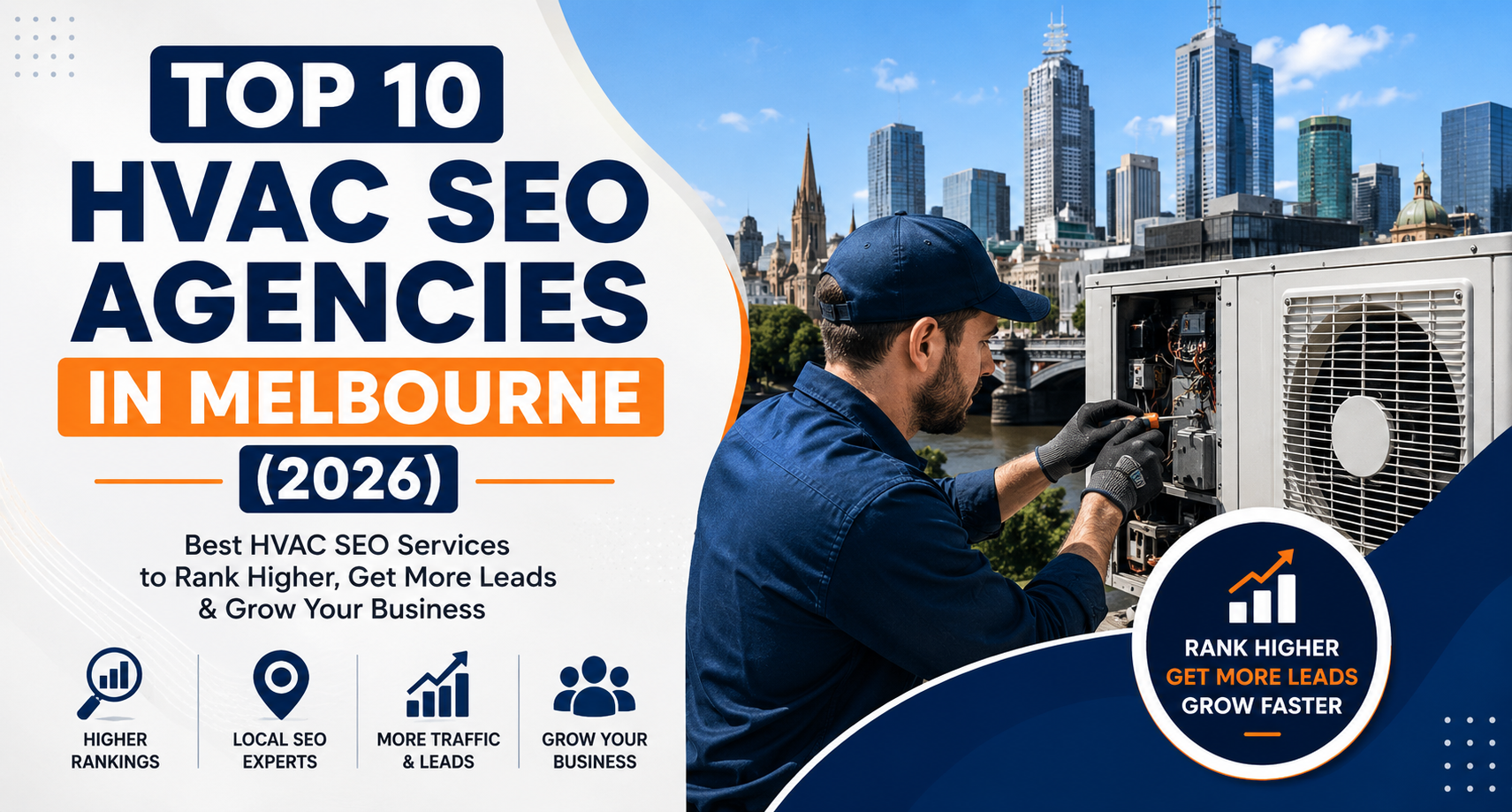 Top 10 HVAC SEO Agencies in Melbourne (2026)