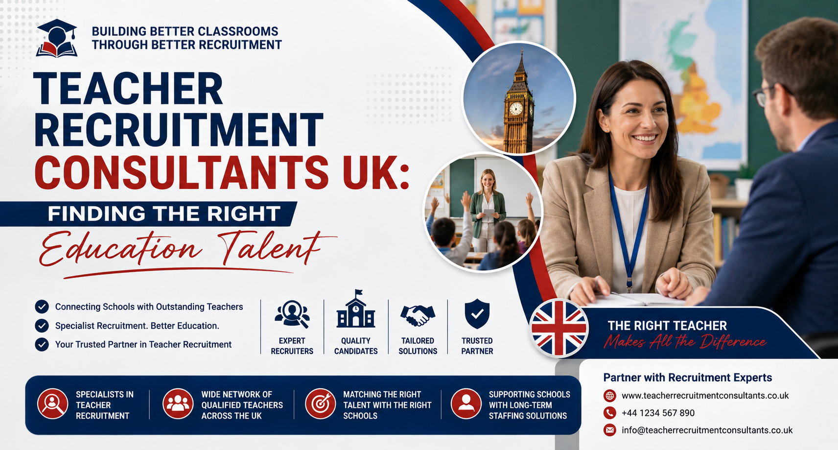 Teacher Recruitment Consultants UK: Finding the Right Education Talent
