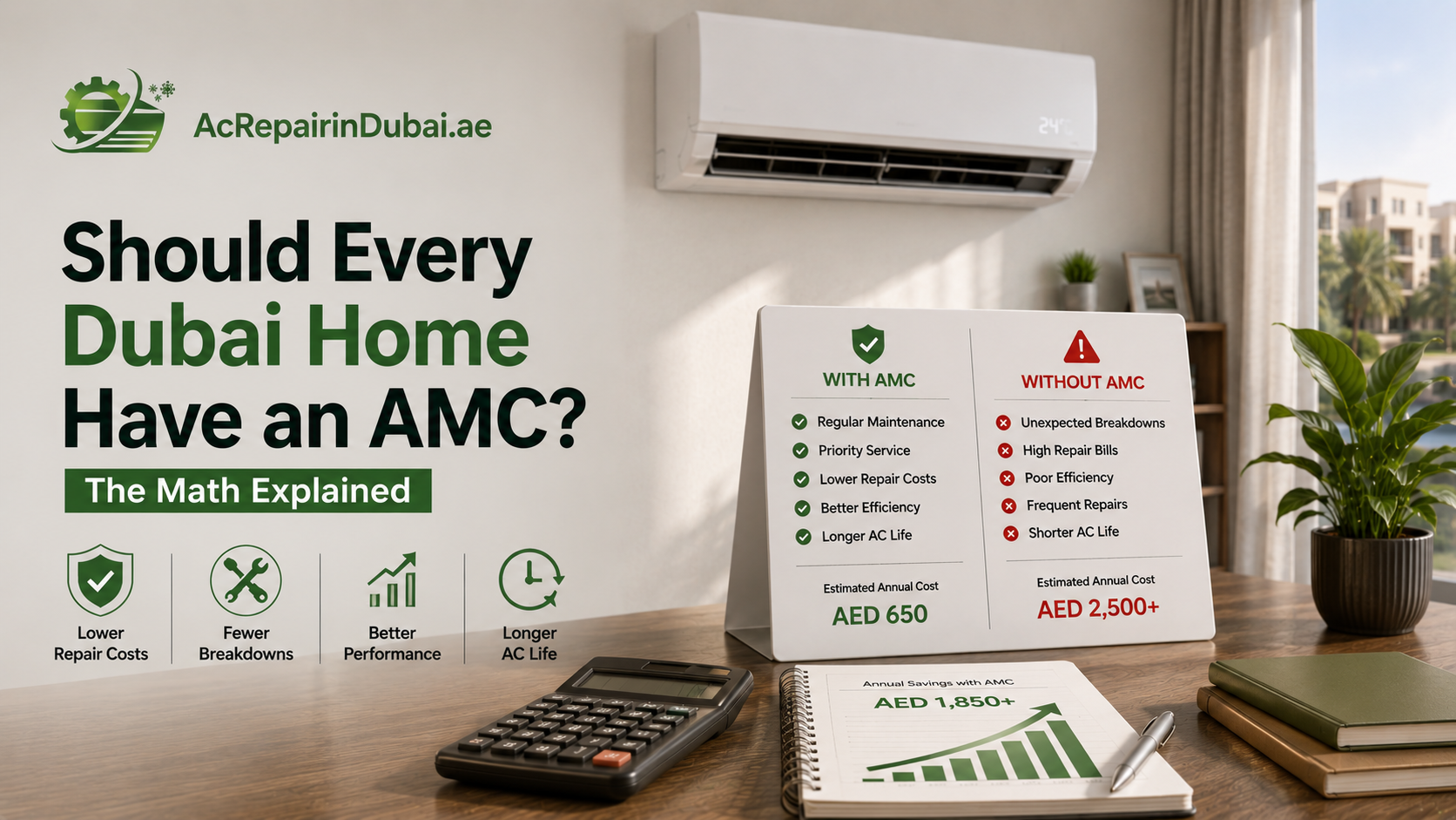 Should Every Dubai Home Have an AMC? The Math Explained