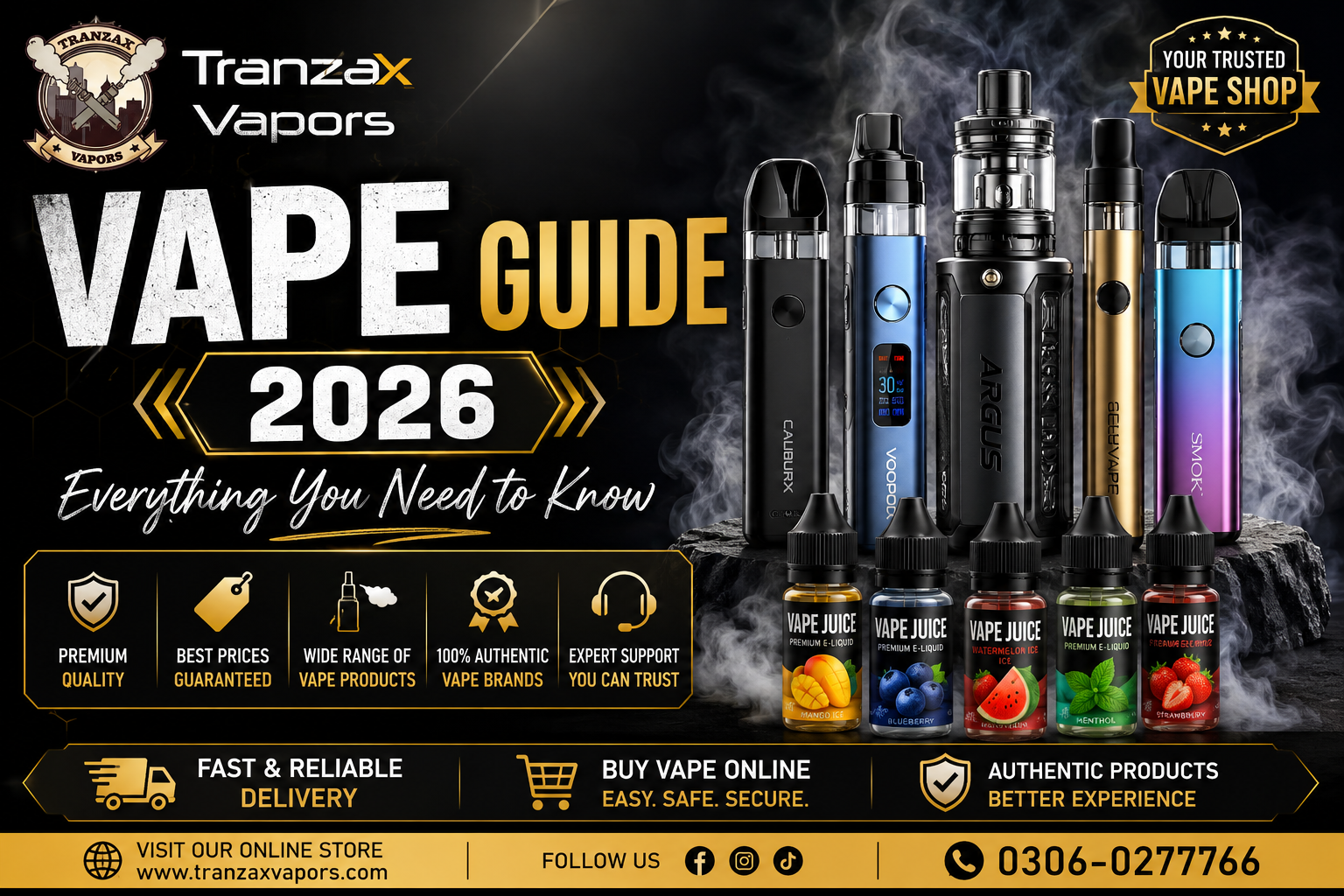 Vape Guide 2026 – Everything You Need to Know