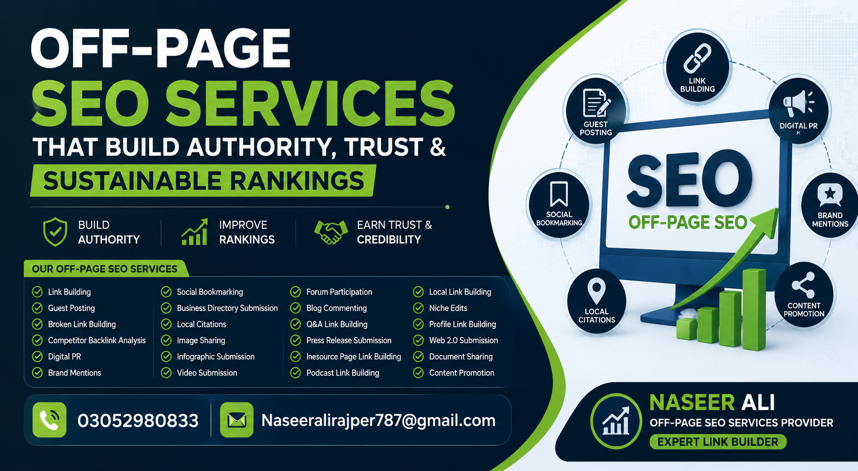 Off-Page SEO Services That Build Authority, Trust & Sustainable Rankings