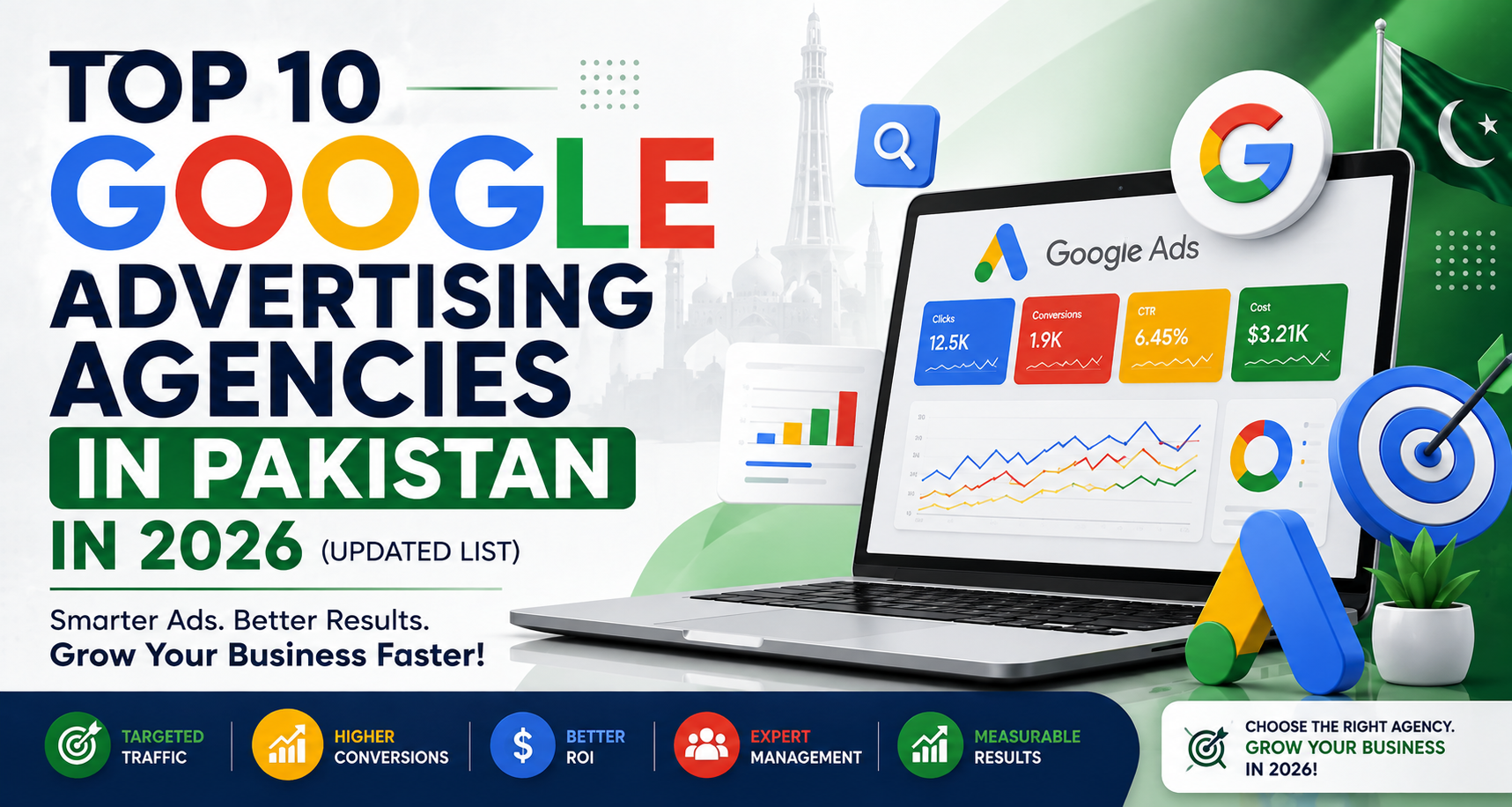 Top 10 Google Advertising Agencies in Pakistan in 2026 (Updated List)