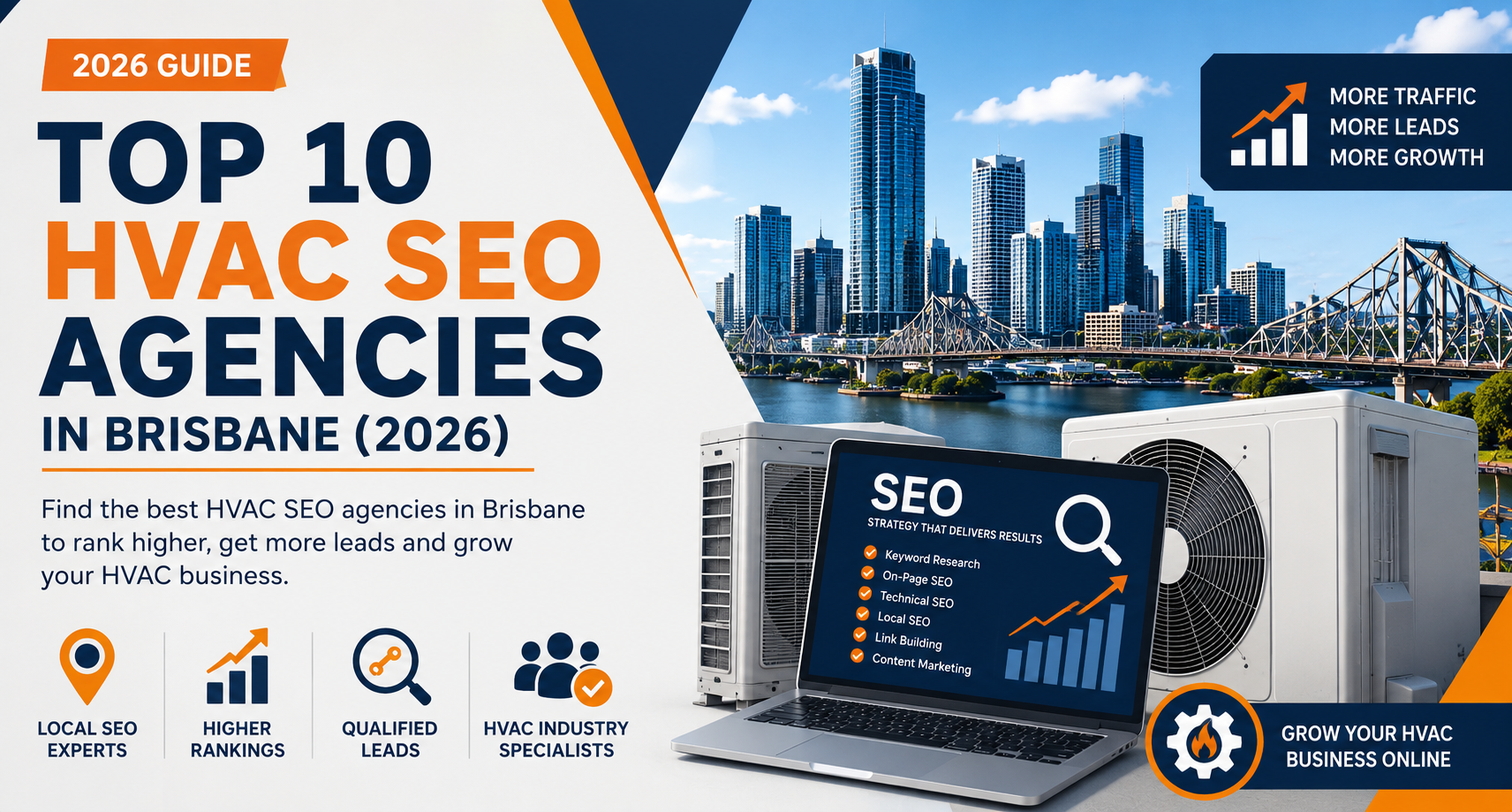 Top 10 HVAC SEO Agencies in Brisbane (2026)