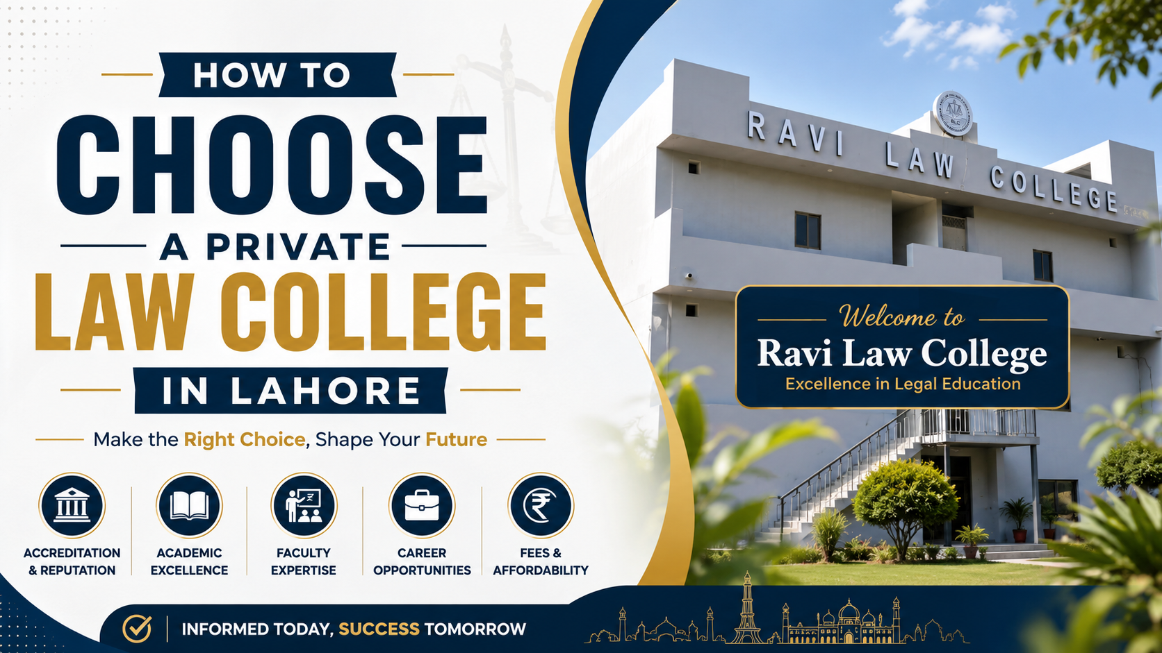 How to Choose a Private Law College in Lahore