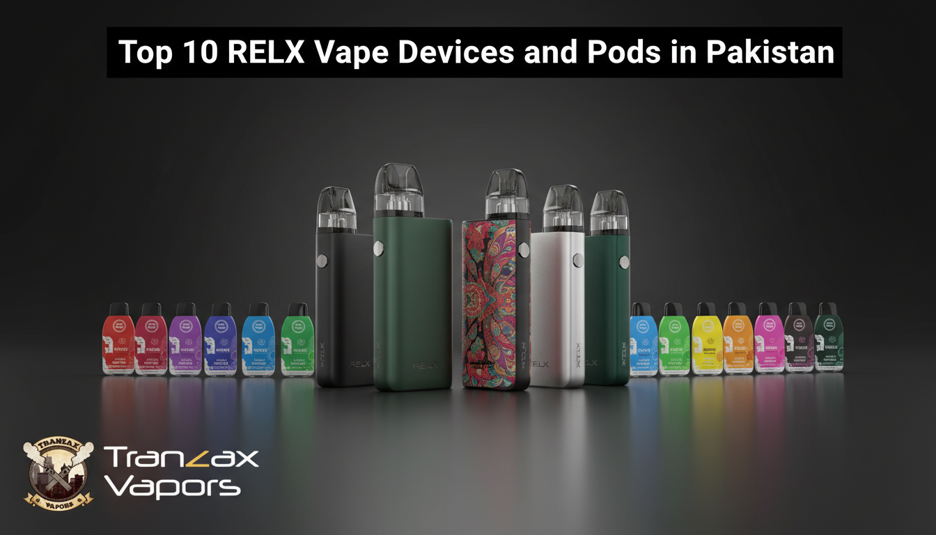 Top 10 RELX Vape Devices and Pods in Pakistan With Best Prices