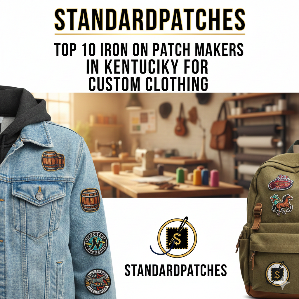 Top 10 Iron On Patch Makers in Kentucky for Custom Clothing