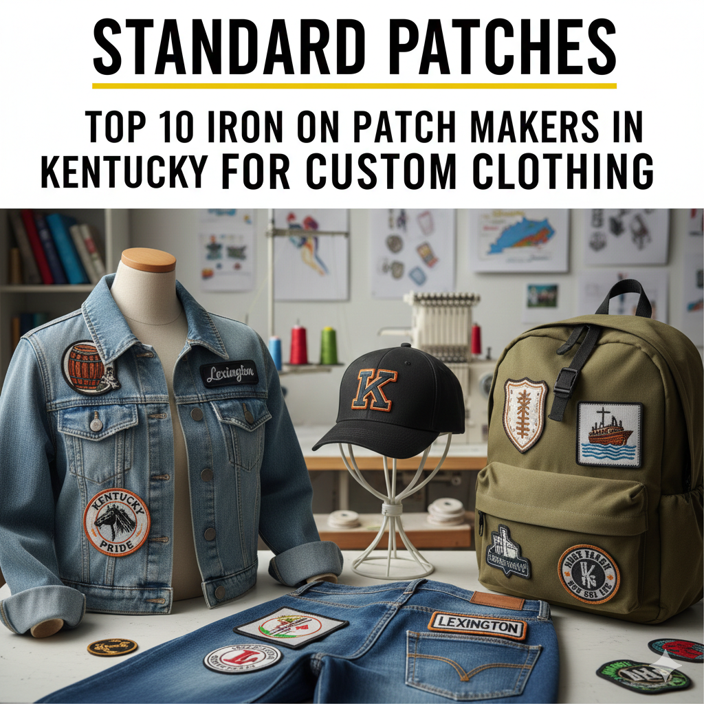 Top 10 Iron On Patch Makers in Kentucky for Custom Clothing