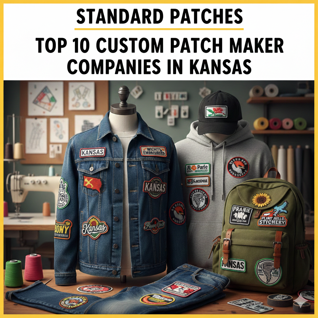 Top 10 Custom Patch Maker Companies in Kansas