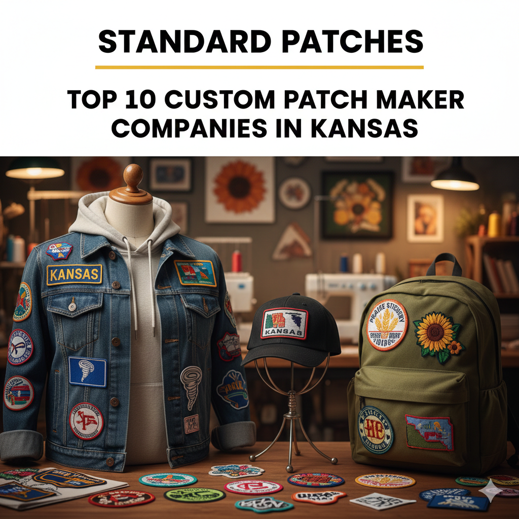 Top 10 Custom Patch Maker Companies in Kansas