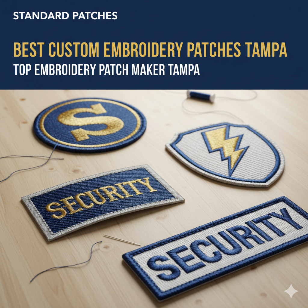 Best Custom Embroidery Patch Tampa