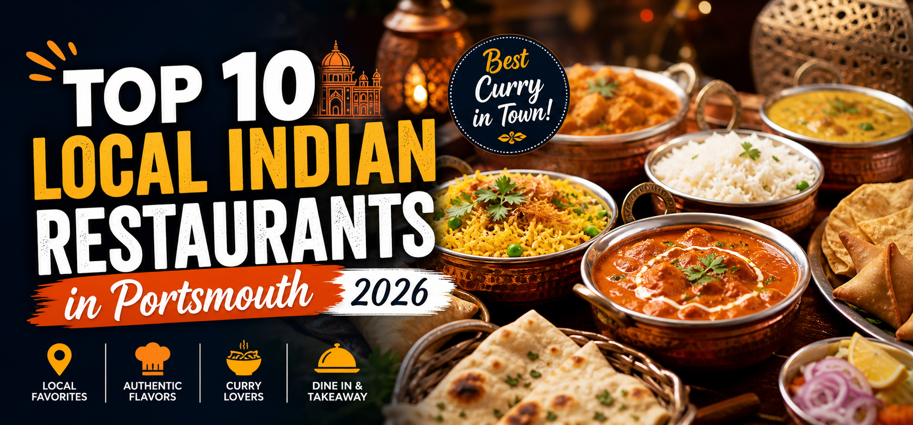 Top 10 Local Indian Restaurants in Portsmouth in 2026