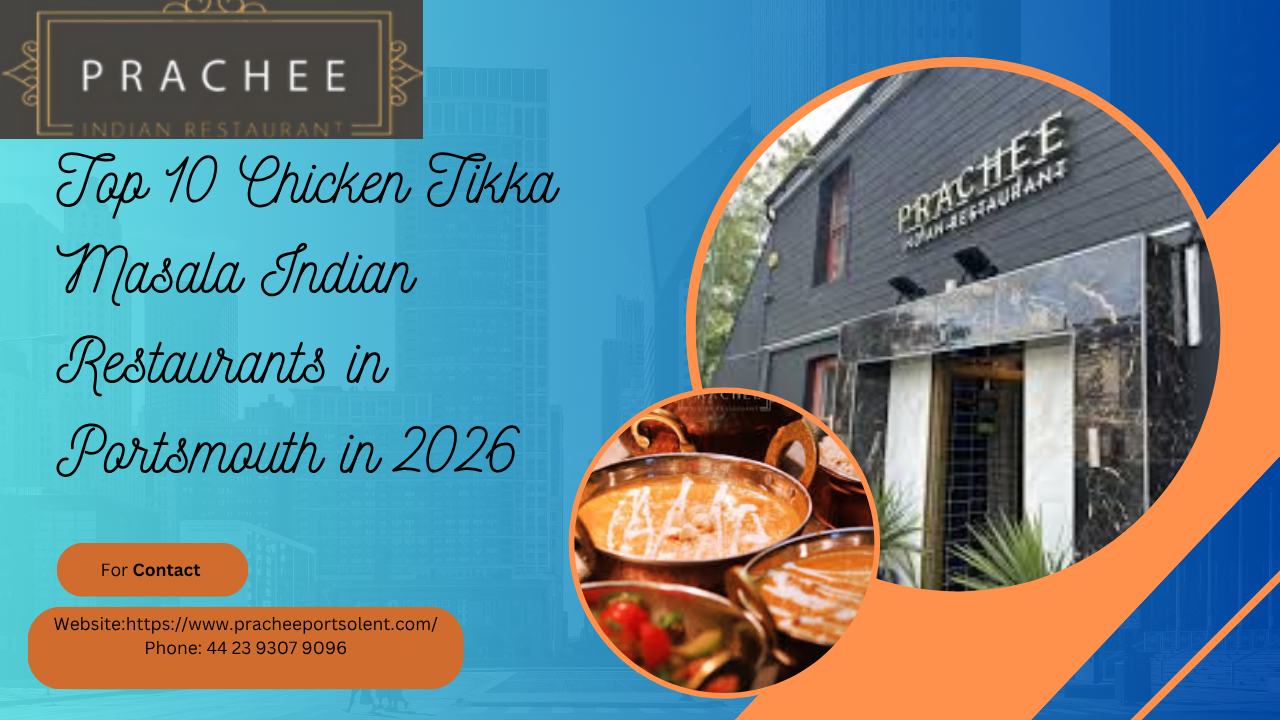 Top 10 Chicken Tikka Masala Indian Restaurants in Portsmouth in 2026