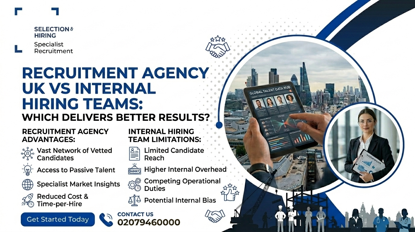 Recruitment Agency UK vs Internal Hiring Teams: Which Delivers Better Results?