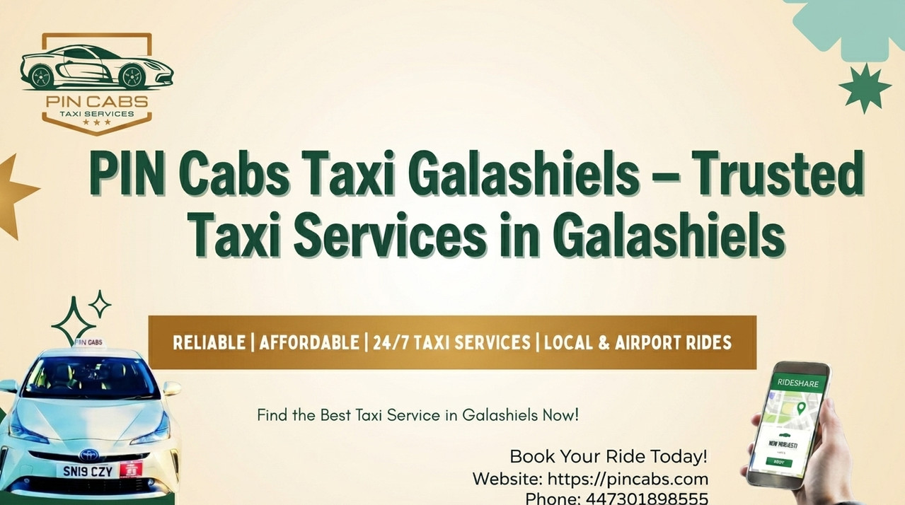 PIN Cabs Taxi Galashiels – Trusted Taxi Service in Galashiels
