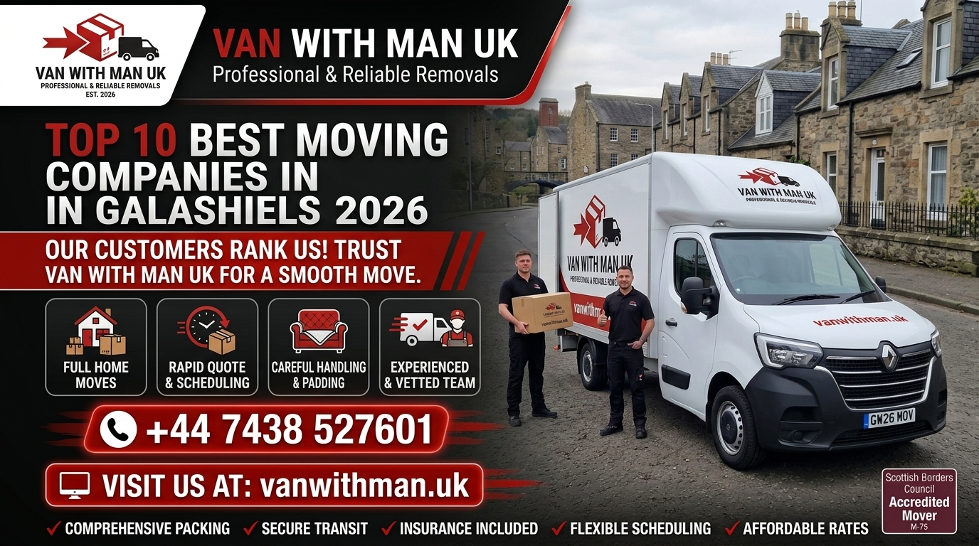 Top 10 Best Moving Companies in Galashiels 2026