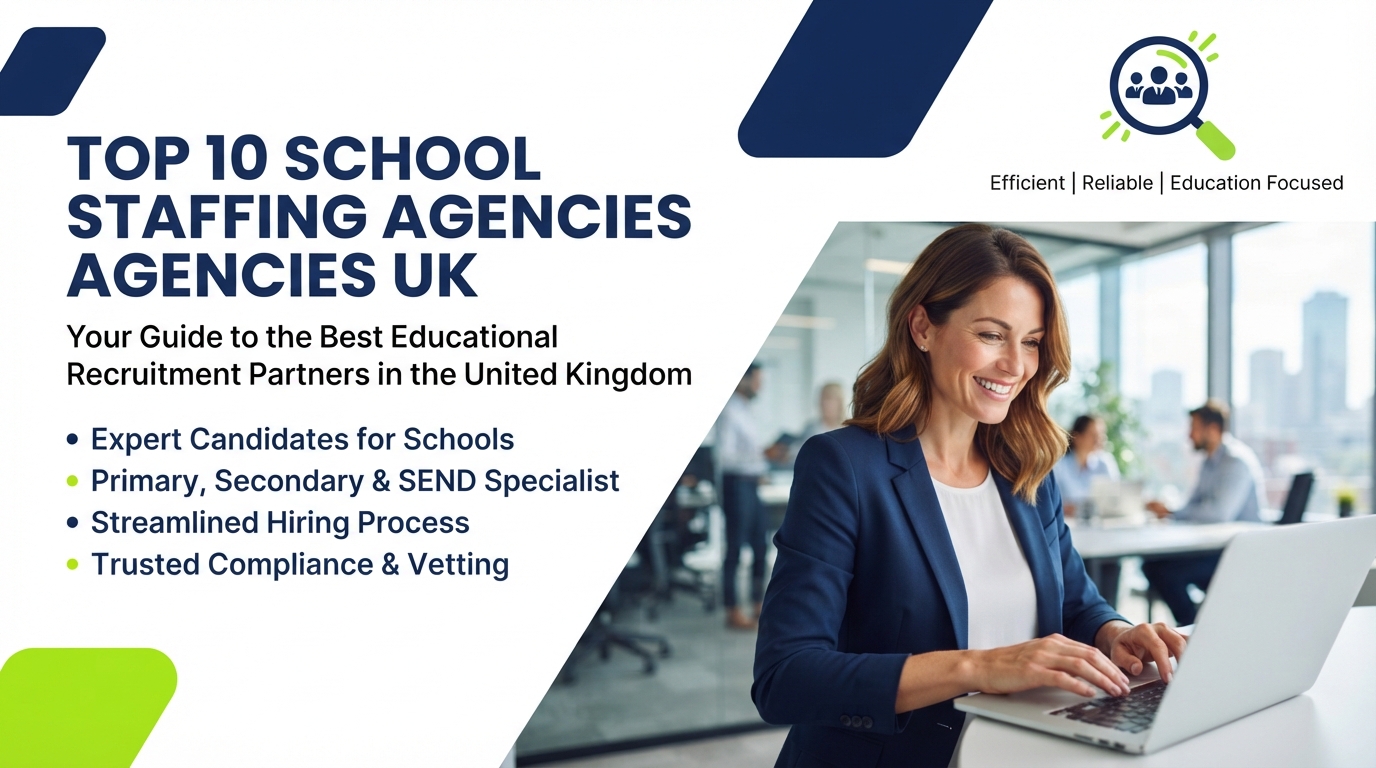Top 10 School Staffing Agencies UK