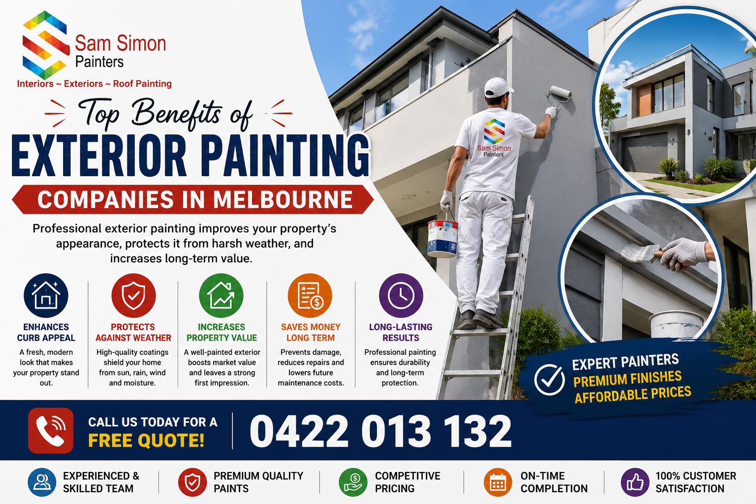 Top Benefits of Exterior Painting Companies in Melbourne