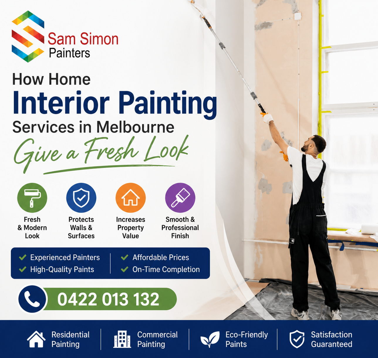 How Home Interior Painting Services in Melbourne Give a Fresh Look