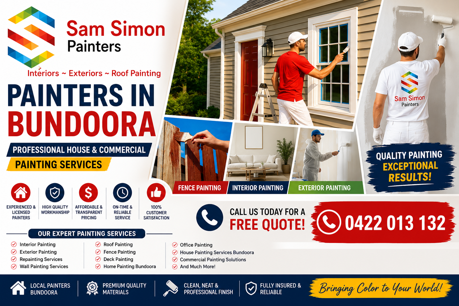 Painters in Bundoora | Professional House & Commercial Painting Services