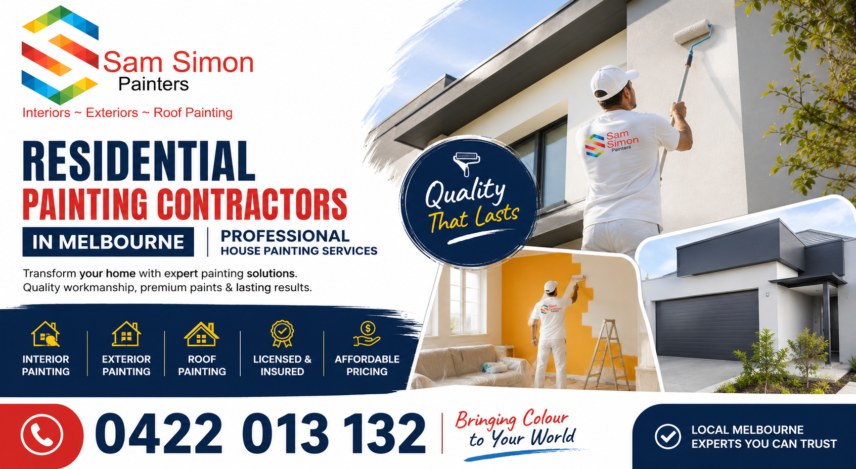 Residential Painting Contractors in Melbourne | Professional House Painting Services