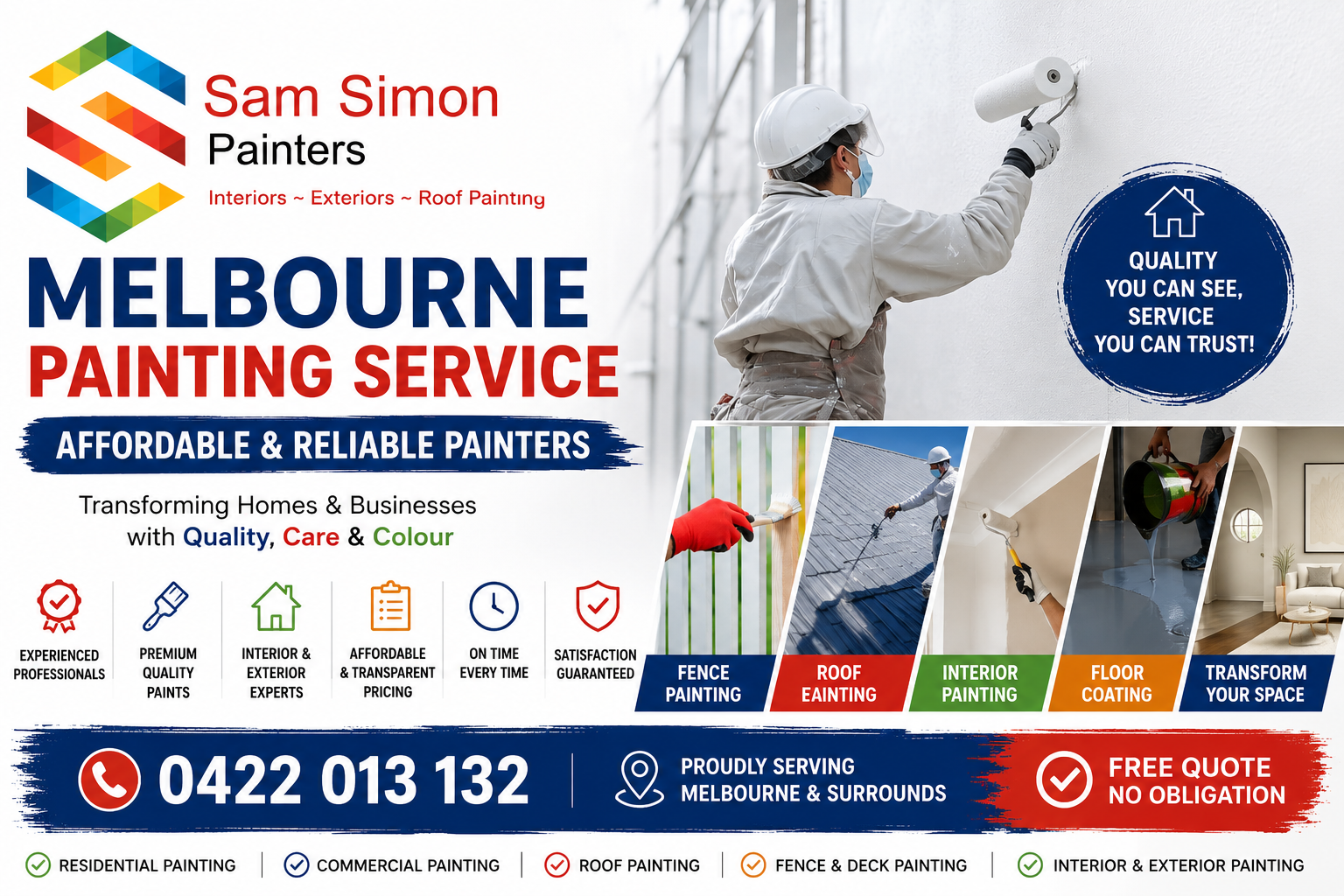 Melbourne Painting Service | Affordable & Reliable Painters