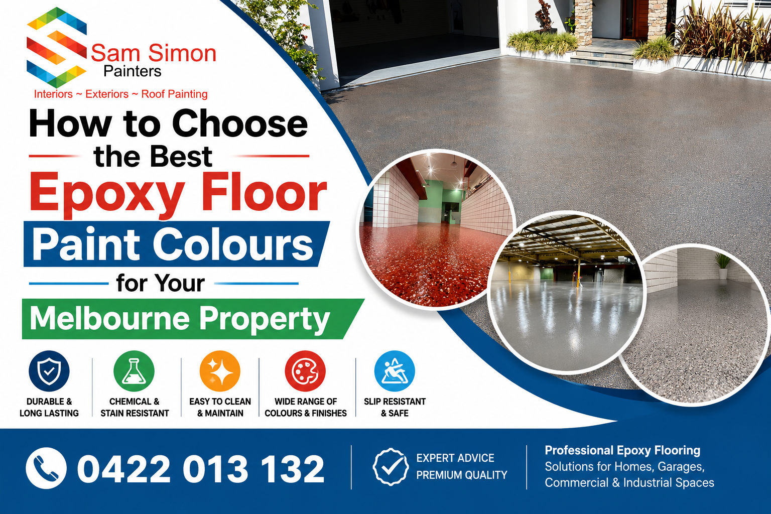 How to Choose the Best Epoxy Floor Paint Colours for Your Melbourne Property
