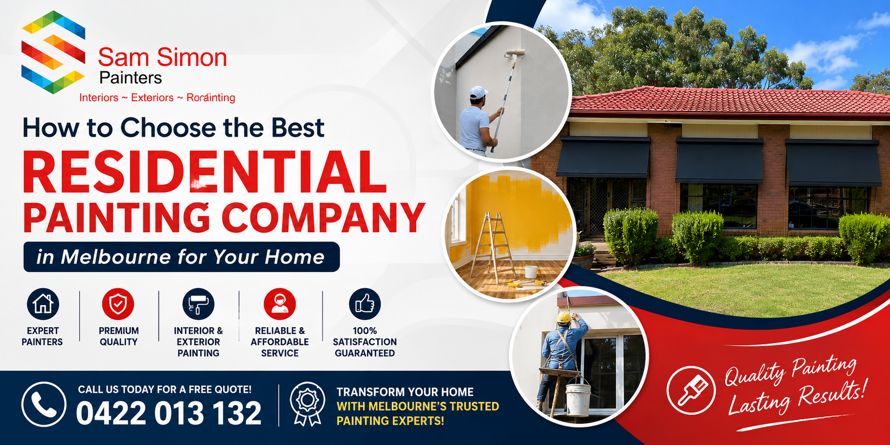 How to Choose the Best Residential Painting Company in Melbourne for Your Home