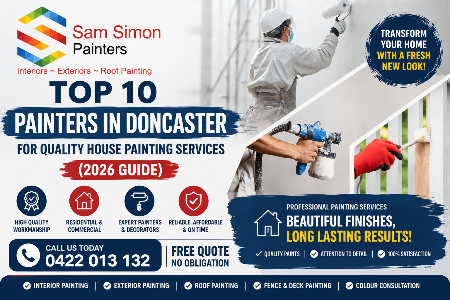 Top 10 Painters in Doncaster for Quality House Painting Services (2026 Guide)