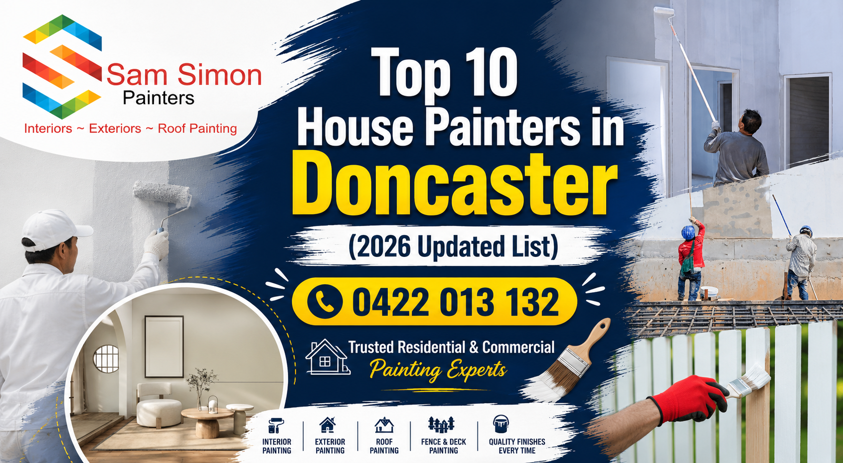 Top 10 House Painters in Doncaster (2026 Updated List)