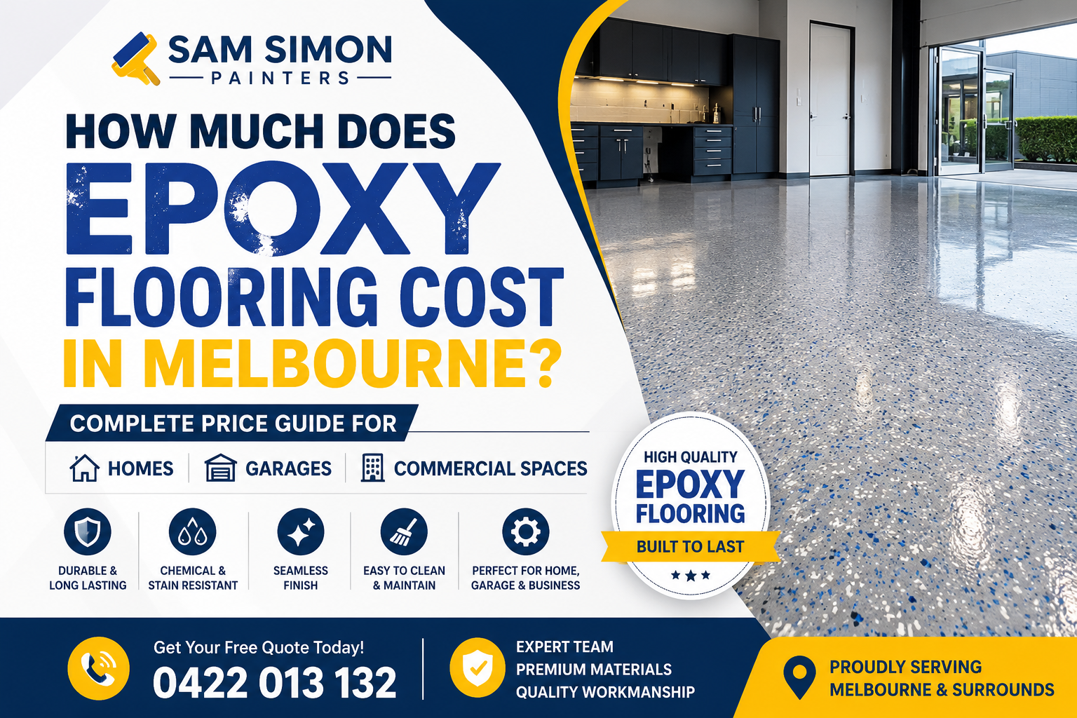 How Much Does Epoxy Flooring Cost in Melbourne? Complete Price Guide for Homes, Garages & Commercial Spaces