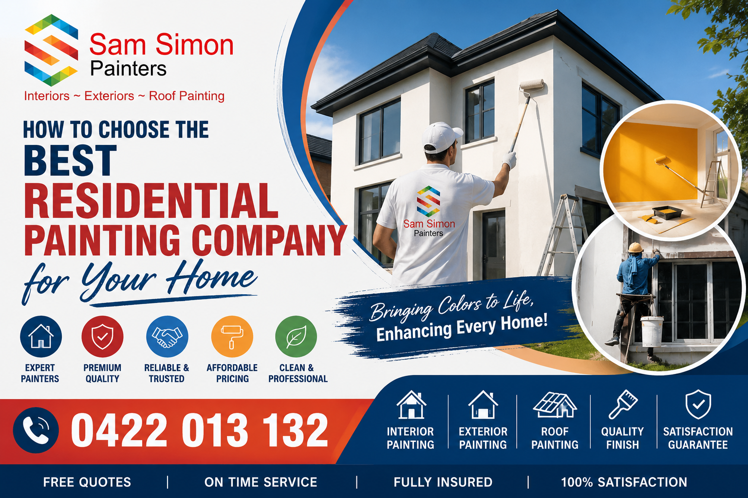 How to Choose the Best Residential Painting Company for Your Home