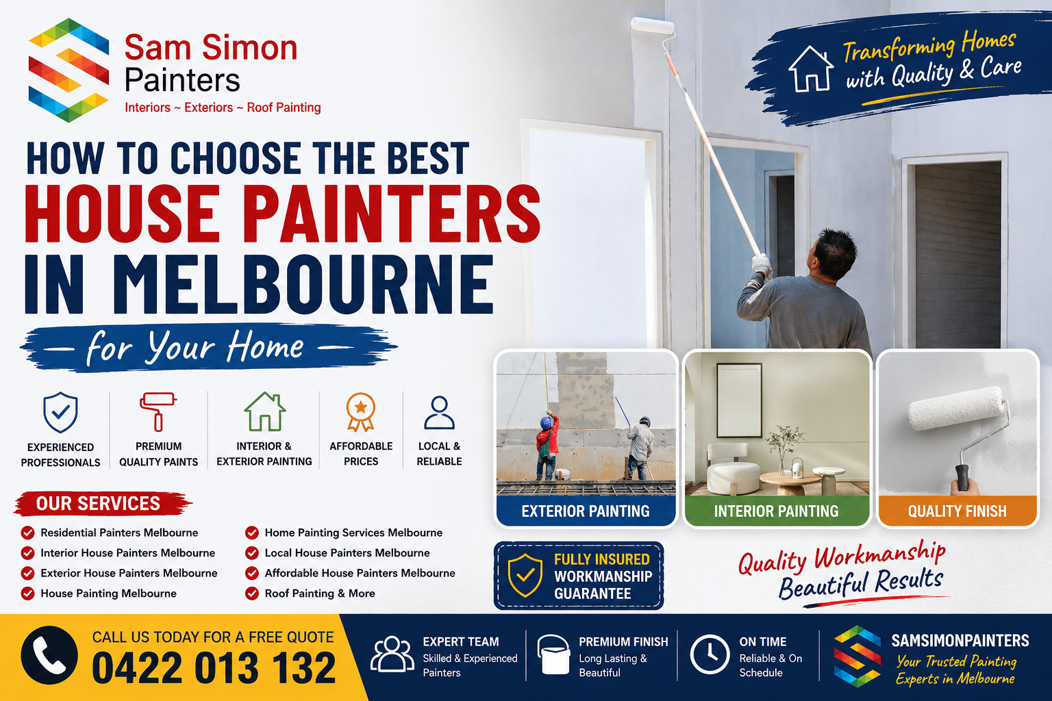 How to Choose the Best House Painters in Melbourne for Your Home