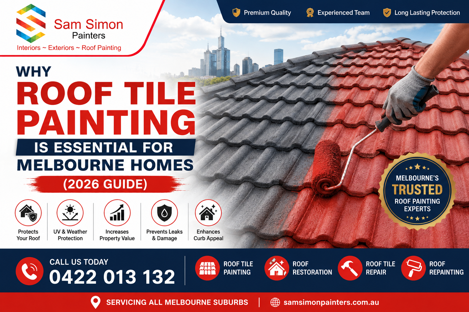 Why Roof Tile Painting is Essential | Melbourne 2026 Guide
