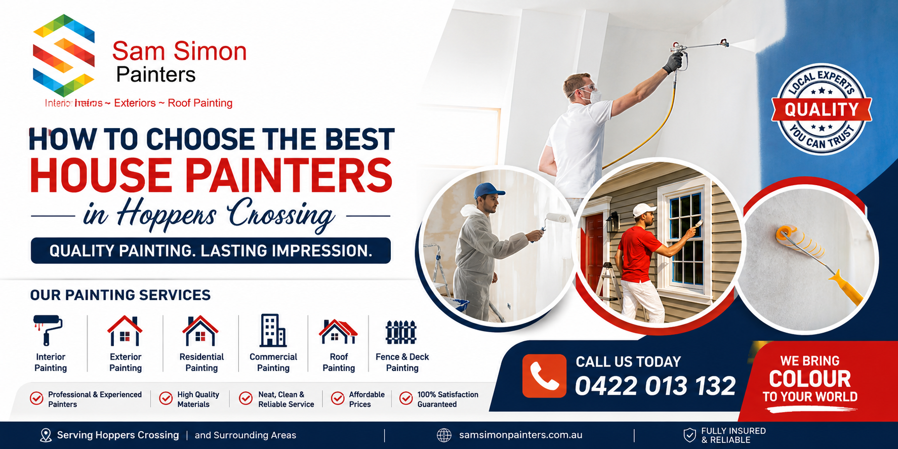 How to Choose the Best House Painters in Hoppers Crossing for Your Home