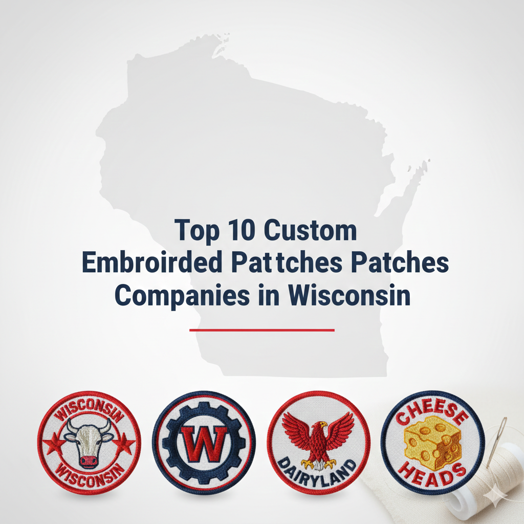 Top 10 Custom Embroidered Patches Companies in Wisconsin