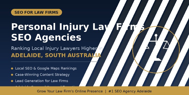 Top 10 Personal Injury Law Firms SEO Agencies For Adelaide - Updated List 2026
