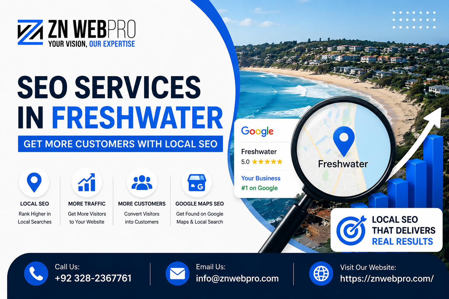 SEO Services in Freshwater: Get More Customers with Local SEO