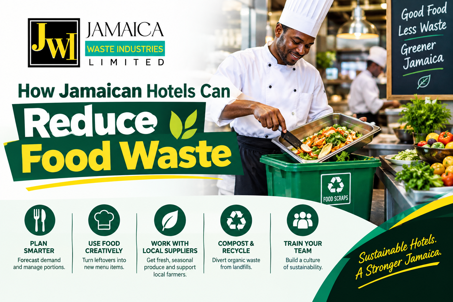 How Jamaican Hotels Can Reduce Food Waste and Improve Waste Management