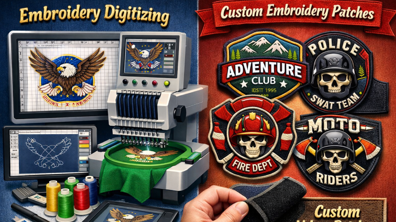 Custom Embroidery Patches: Where Craftsmanship Meets Modern Expression