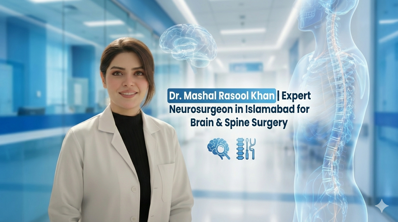 Dr. Mashal Rasool Khan | Expert Neurosurgeon in Islamabad for Brain & Spine Surgery
