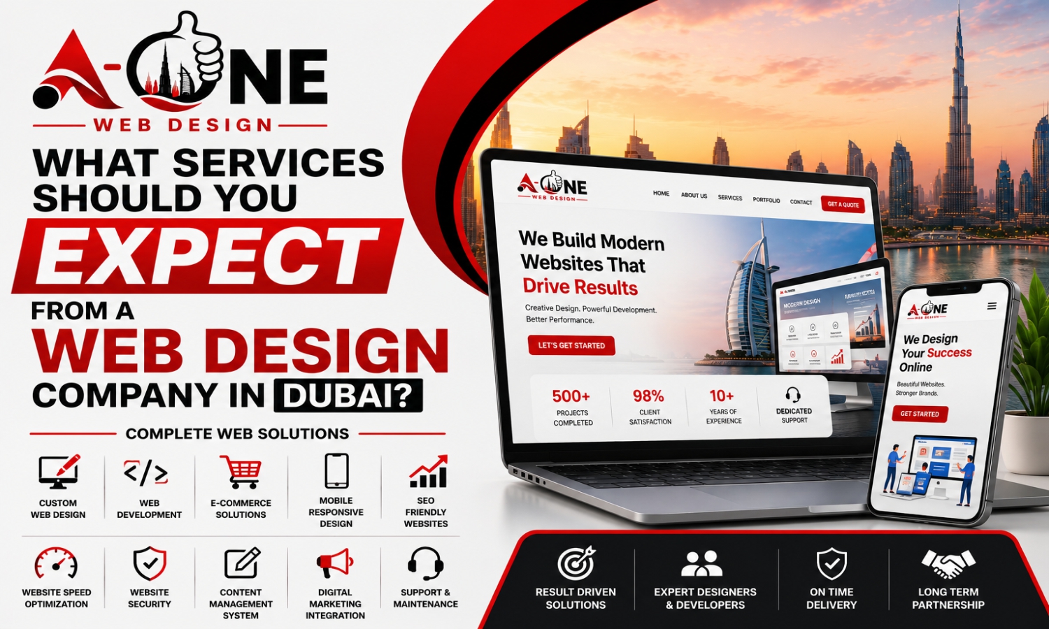 What Services Should You Expect from a Web Design Company in Dubai?