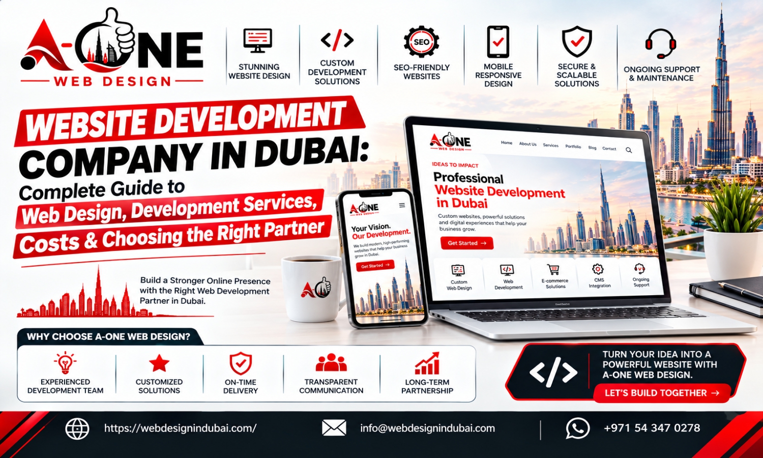 Website Development Company in Dubai: Complete Guide to Web Design, Development Services, Costs & Choosing the Right Partner
